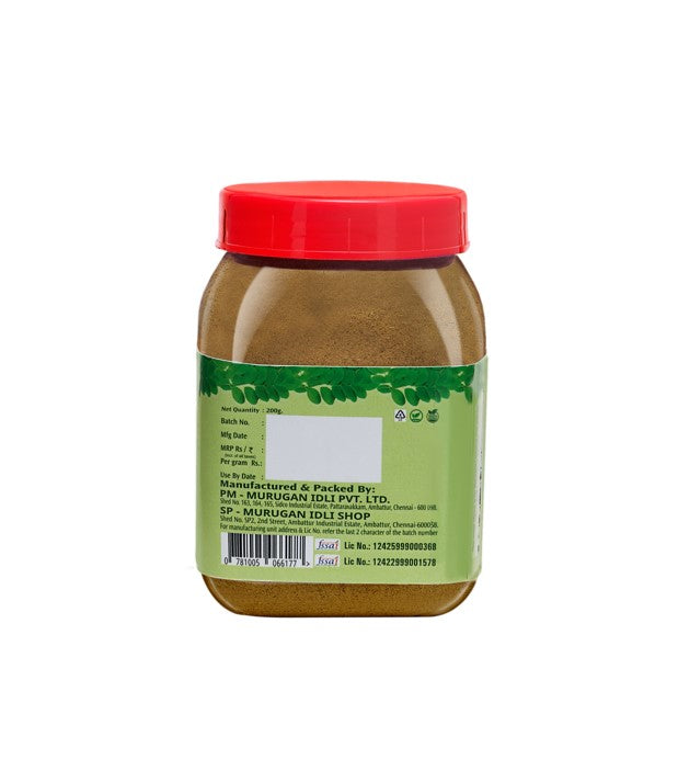 Moringa Idli Dosa Powder (Murungai Keerai Idli Dosa Podi)