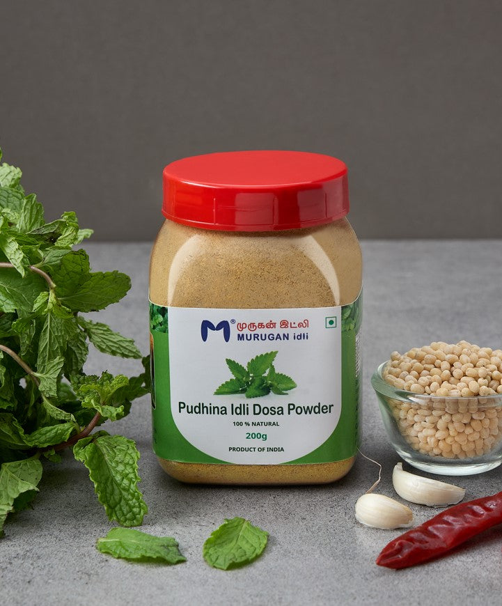 Pudhina (Mint) Idli Dosa Powder