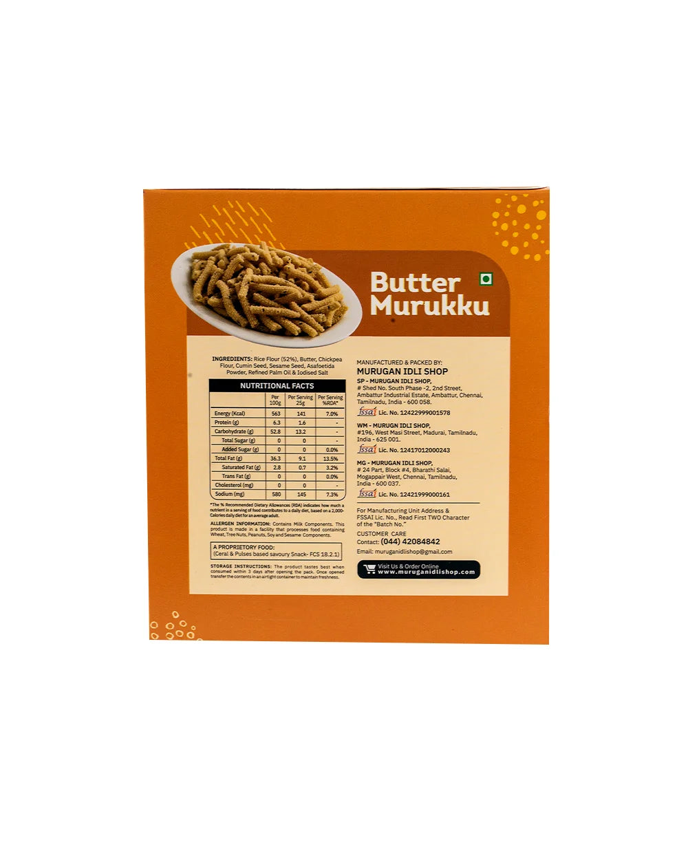 Butter Murukku